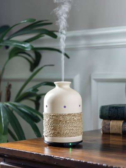 Diffuser til æteriske olier - keramik og reb for engroshandel hos Vulgaire