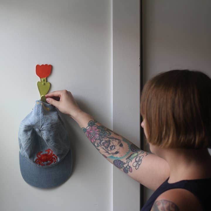 Flower Wall Hooks for wholesale by Studio Jane