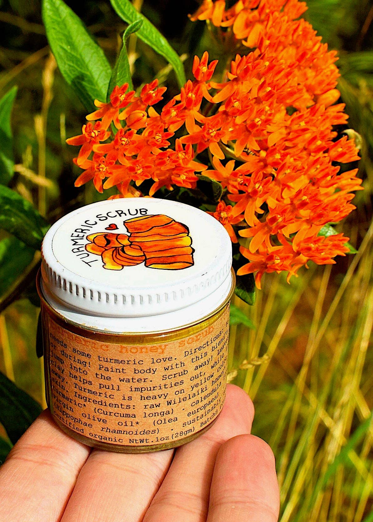 Plant Makeup - Wholesale Body Scrub/Exfoliant - Turmeric Honey Scrub1