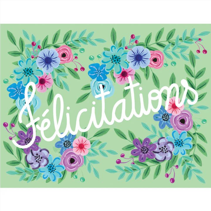 Paige & Willow - Wholesale Congratulations Card - Felicitations Card1