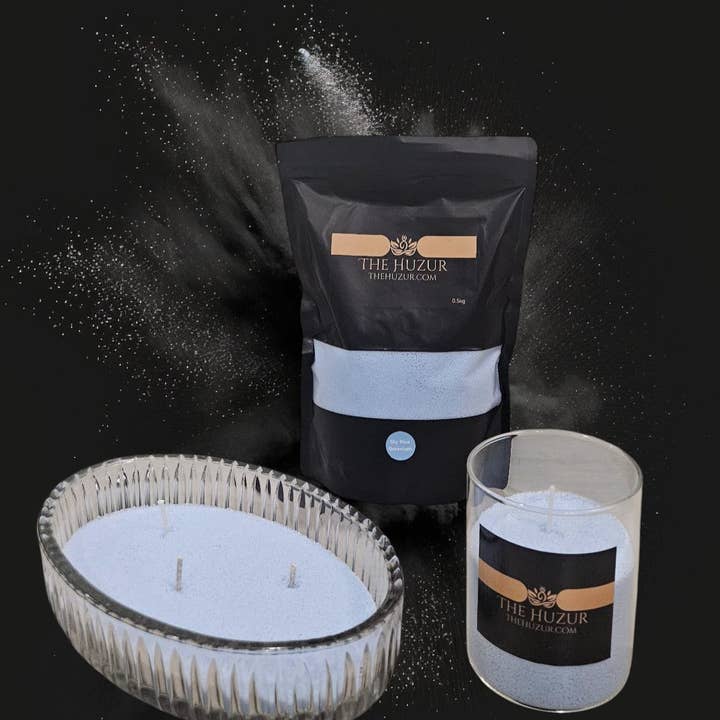 The Huzur - Wholesale Wax Melt - Sand Wax Candle, Pearl Candle Scented