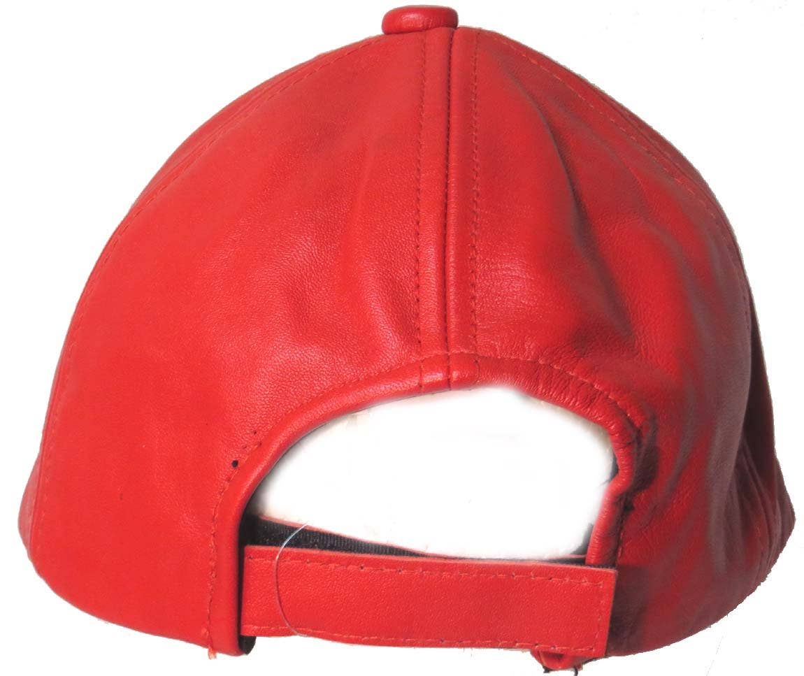 IGI CANADA - Wholesale Baseball Cap - Unisex - Genuine Leather Baseball Cap #10032