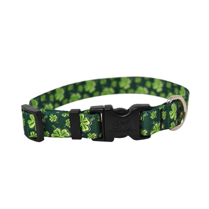 Four Leaf Clover Standard Collar for wholesale by Yellow Dog Design