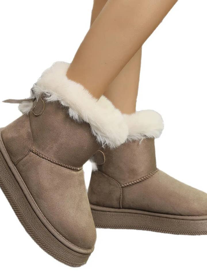 Stivali foderati in pelliccia accoglienti per la vendita all'ingrosso da parte di Lex Wholesale