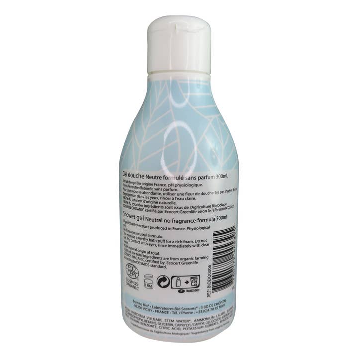 Les Laboratoires Bio Seasons - Wholesale Body Wash/Shower Gel - Neutral shower gel - Formulated without perfume