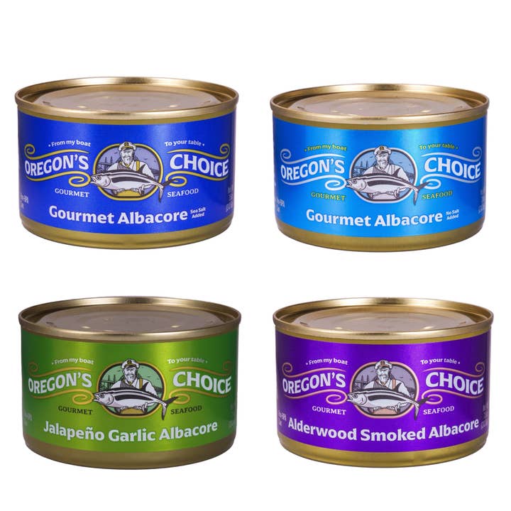 Albacore Sampler - 4 Pack for wholesale by Oregon's Choice Gourmet