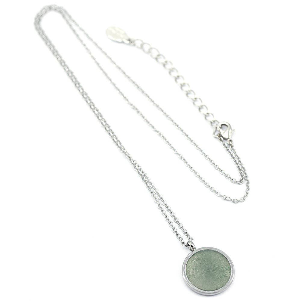 Sergio Engel jewellery - Wholesale Halskettinghanger - Strandketting 02 - in roestvrij staal met natuursteen of parelmoer3