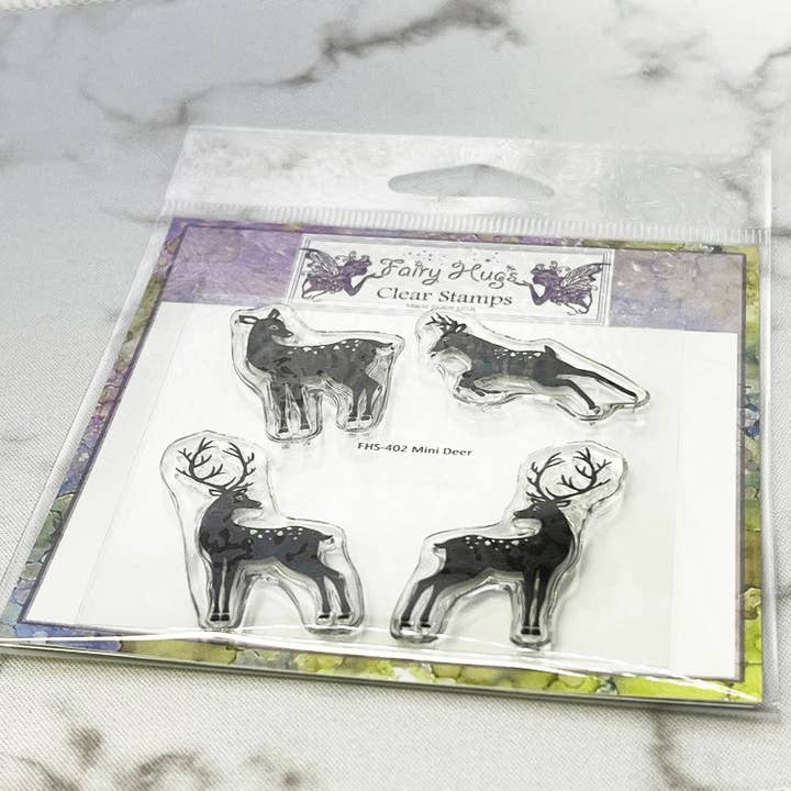 Fairy Hugs Stamps - Mini Deer for wholesale by Fairy Hugs