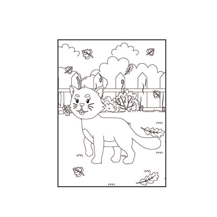 Larsen Falls Gifts and Publishing - Wholesale Coloring Book - Kids & Baby - Wildly Fun Animal Coloring Book For Kids