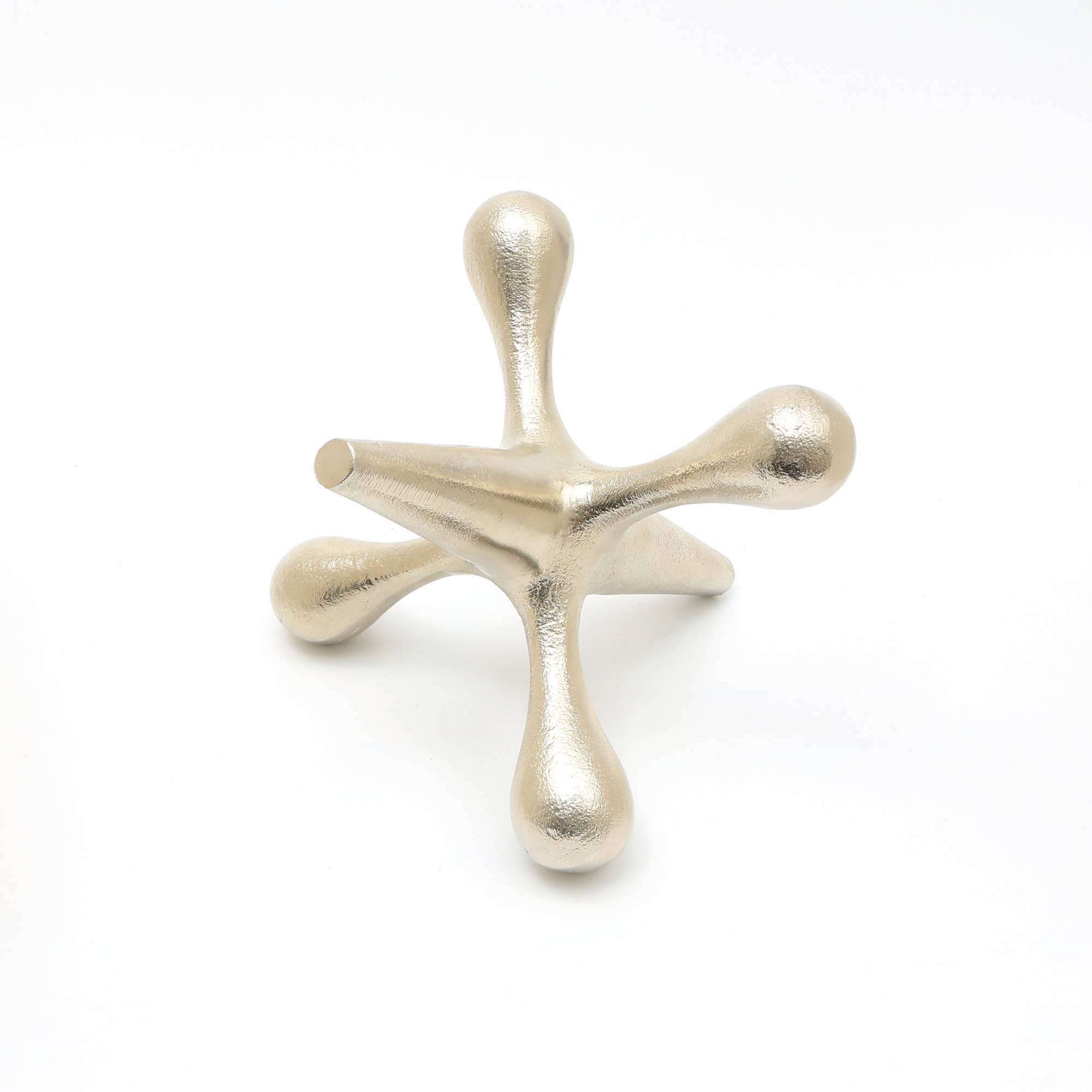 TrenDec - Wholesale Paper Weight - Jack Paperweight | Cast Aluminium Silver Color Table Décor2