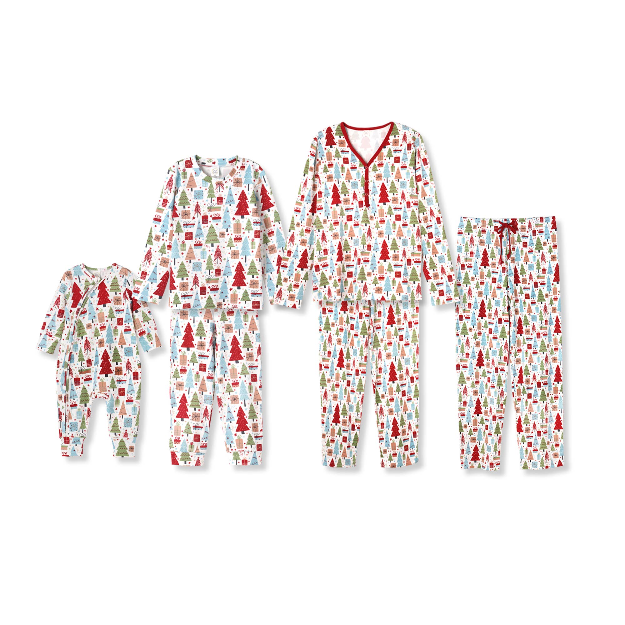 Tesa Babe - Wholesale Sleepwear Set - Kids - Christmas Merry Family Matching Ultra-Soft Bamboo Pajamas5