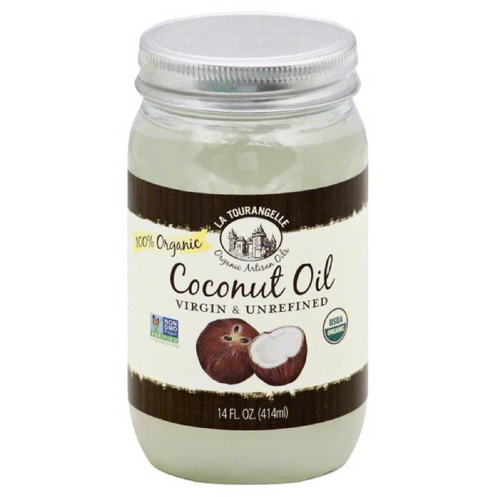 KeHE Distributors, LLC - Wholesale Essential Oil - La Tourangelle 100% Organic Virgin & Unrefined Coconut Oil, 14 Fo (Pack of 6)