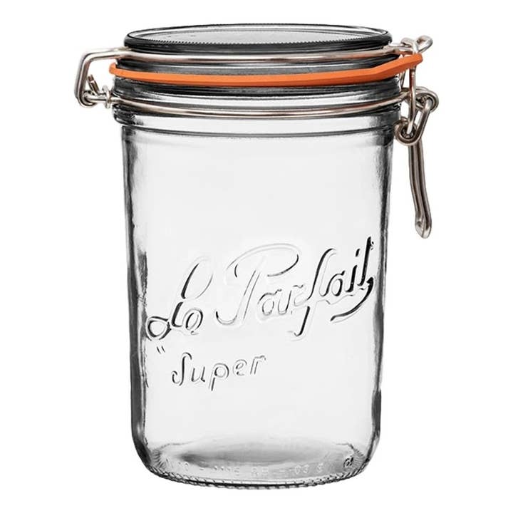 1L Tapered French Glass Preserving Jar W Airtight Rubber and other Purchase Wholesale amber glass jars. Free Returns & Net 60 Terms on Faire trending on Faire.