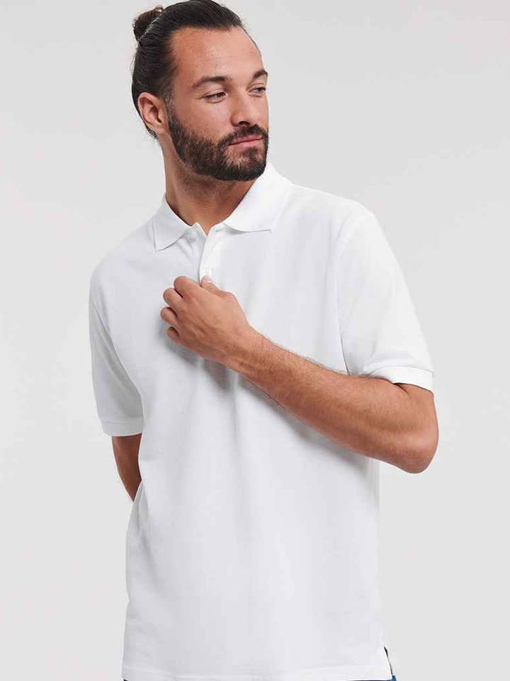 Pierre Francis - Vendita all'ingrosso Polo - Uomo - Russell - Polo classica in piqué di cotone