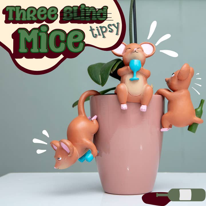 Boxer Gifts – wholesale Hanging planter – Tipsy Tails Plant Pot Hangers - Gardening Gift1