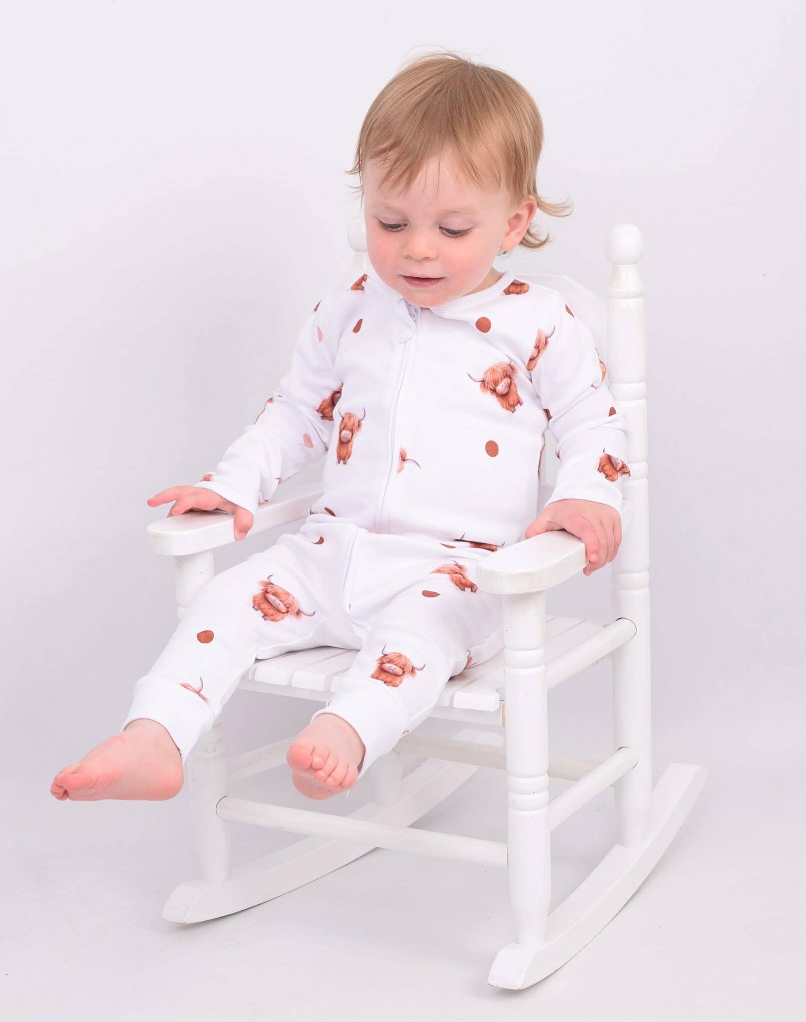 BabyMac – wholesale Sleepsuit – Baby – Highland Cow Sleepsuit6