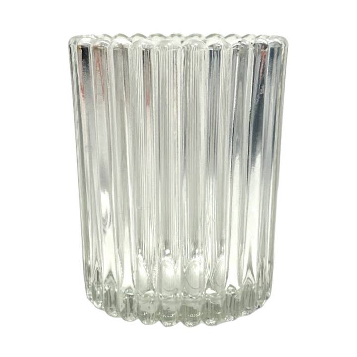 Ribbed Candle Holder (Valerie) for wholesale by Vasesource