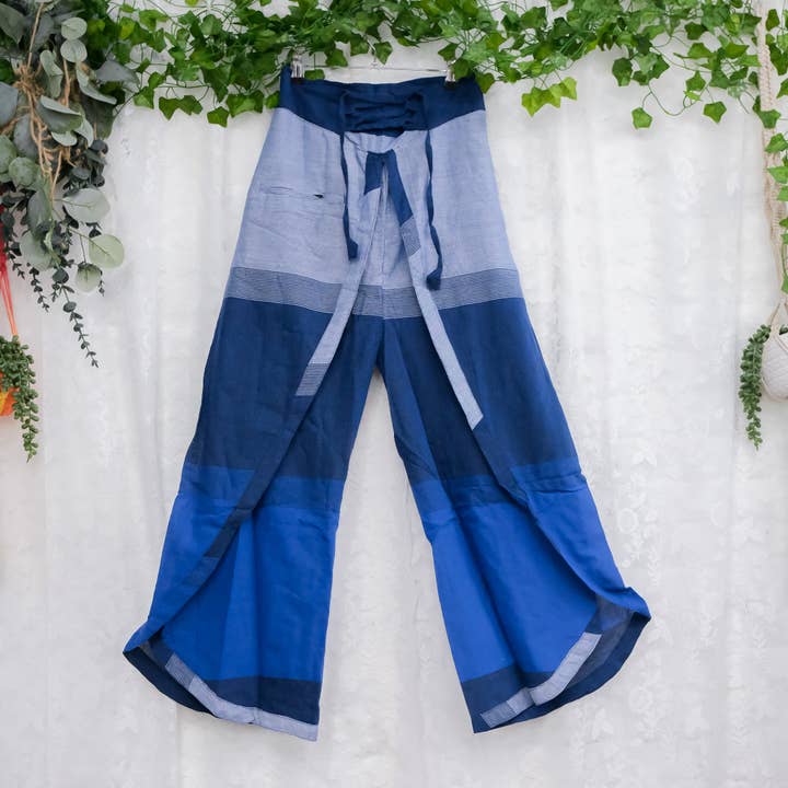 Karma Nepal Crafts - Wholesale Pants - Women's - Printed Cotton Double Layer Palazzo Pant6