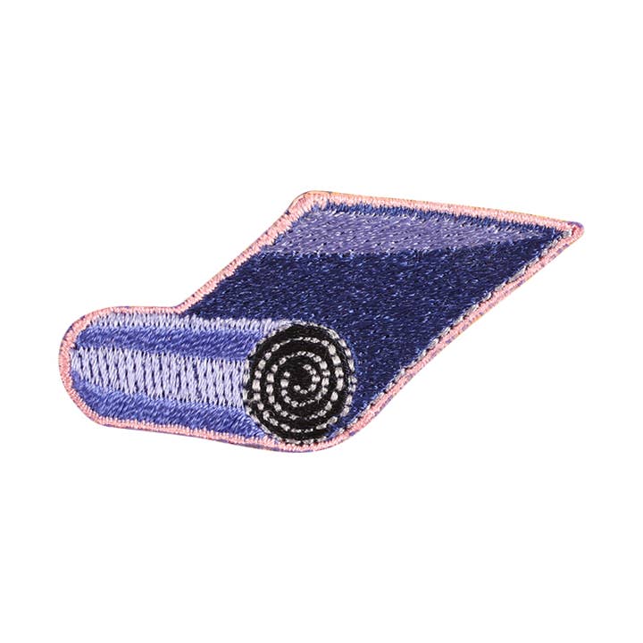 Yoga Mat Patch for wholesale by Patches and Pins