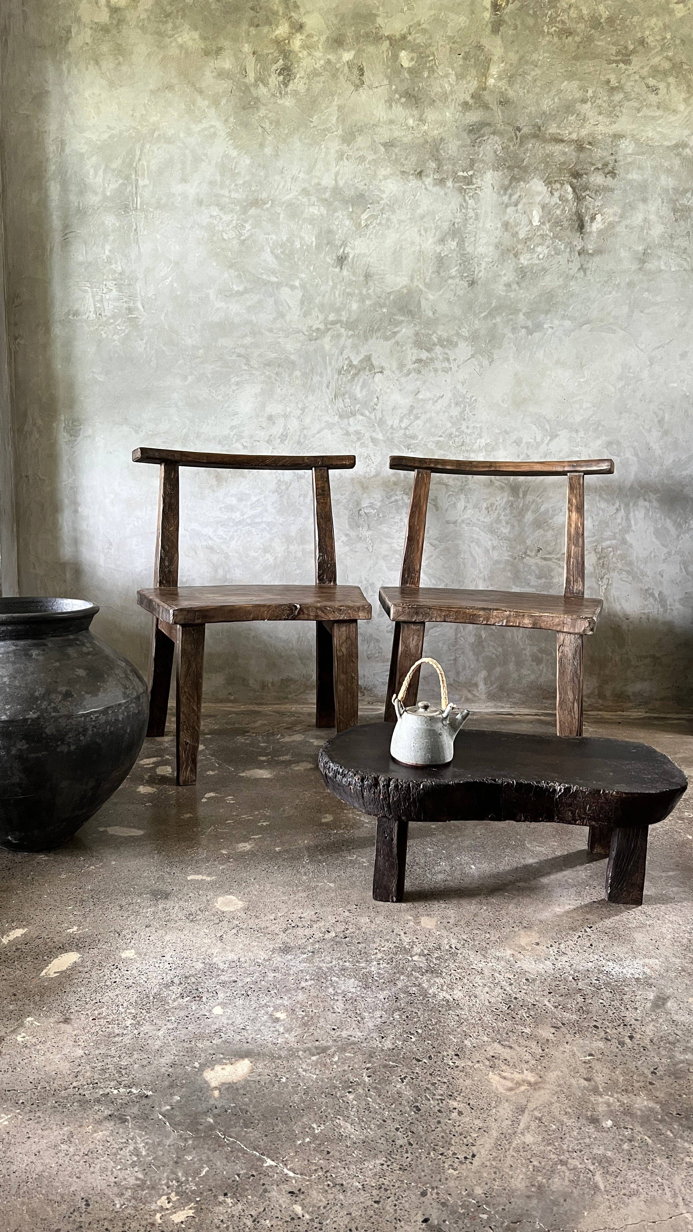 Office Objets – wholesale Chair – Large chair or armchair in antique teak H84 L6053