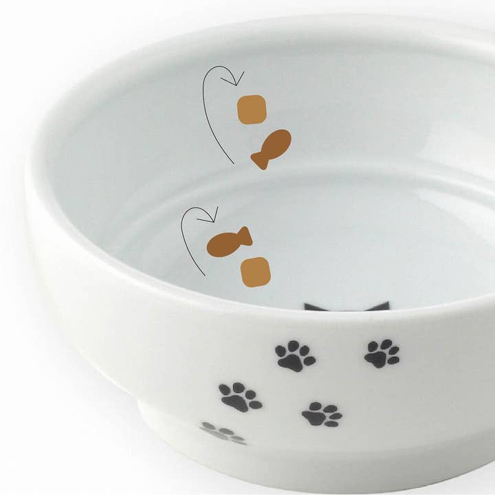 MOON-X USA, INC. - Wholesale Pet Bowl - Cat/Dog - Anti-Spill Cat Food Bowl (Cat)