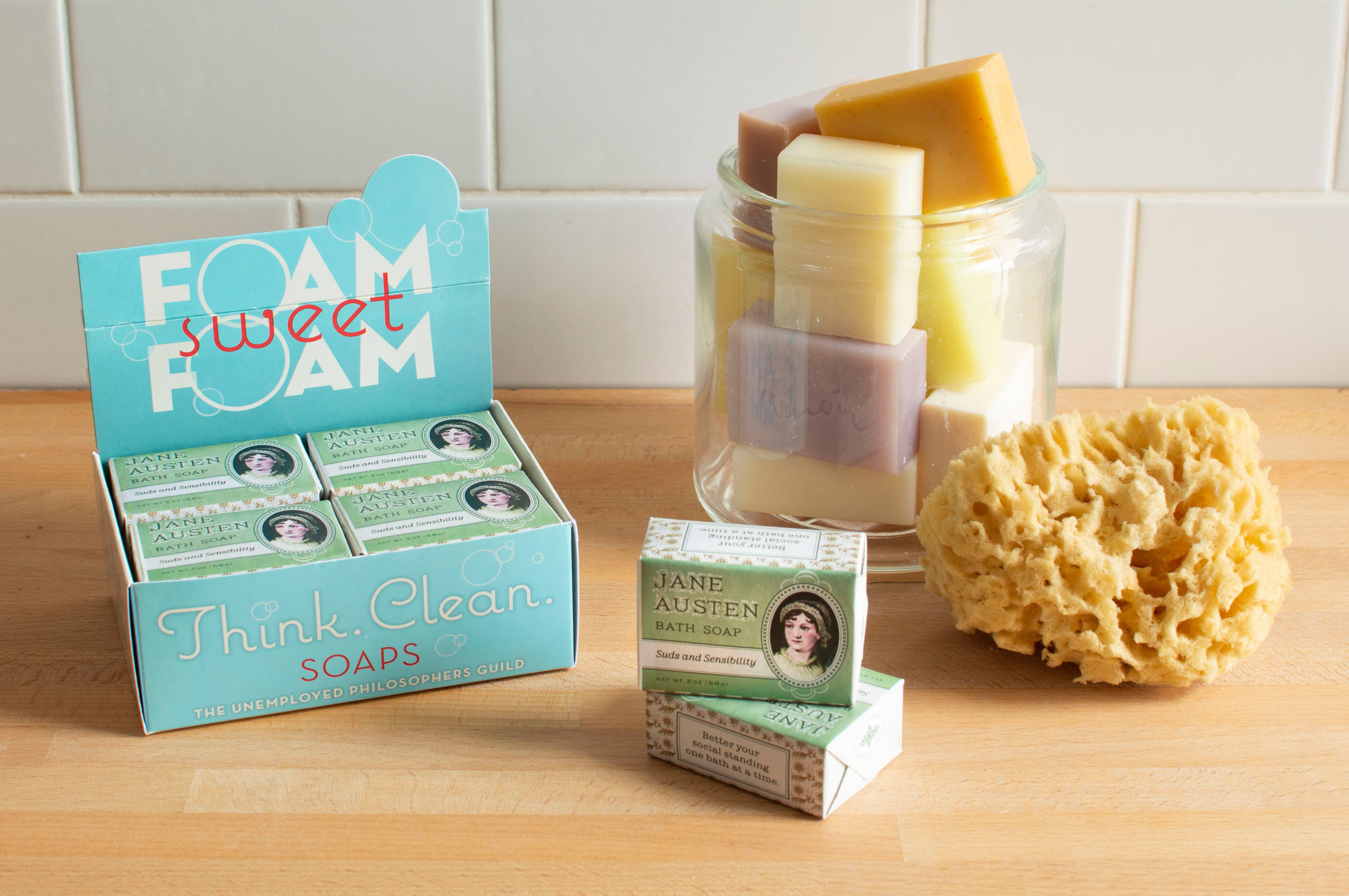 Unemployed Philosophers Guild - Wholesale Bar Soap - Jane Austen Bath Soap3