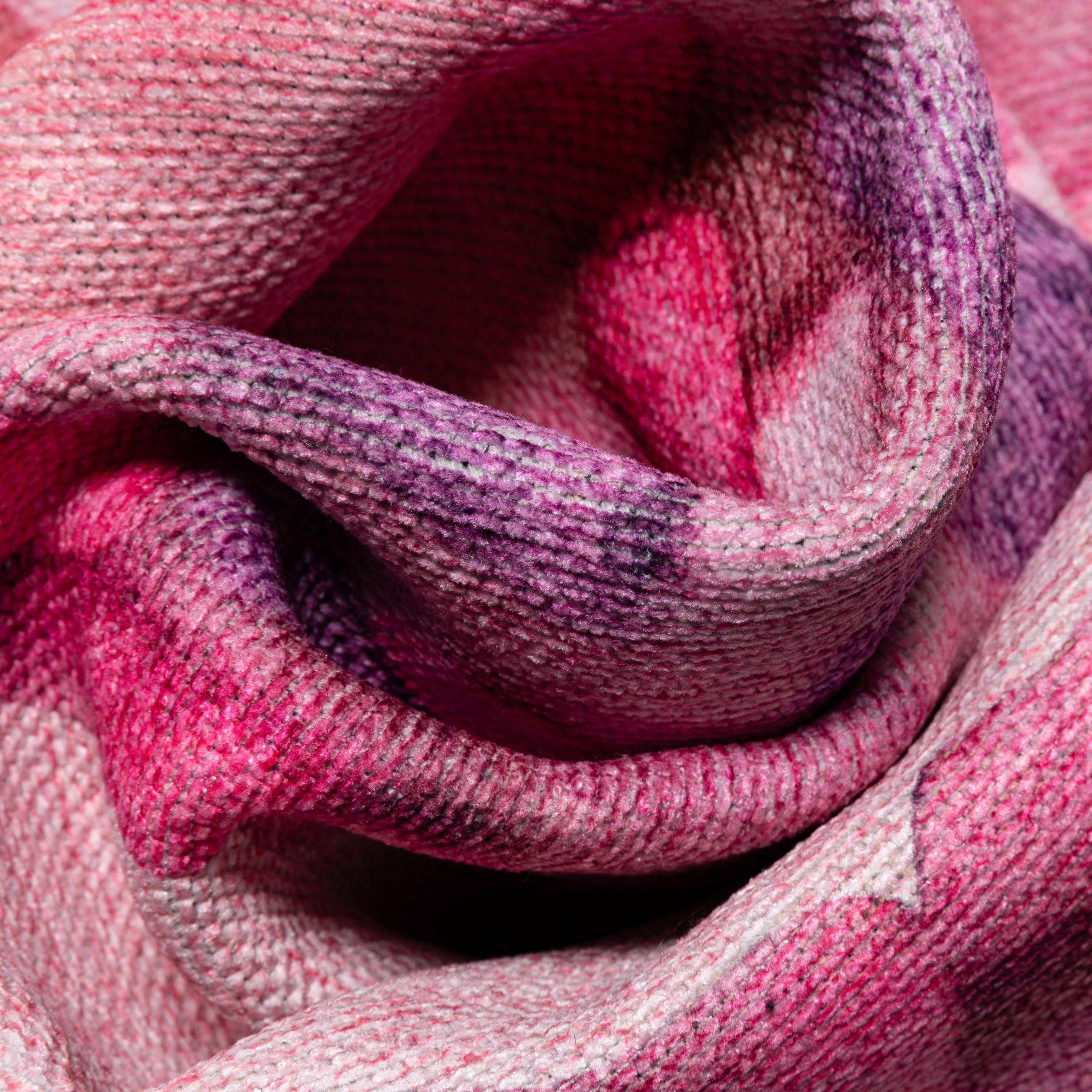 Well Woven - Wholesale Area Rug - Pink Sprinkles Donut Novelty Pink Flat-Weave Rug3