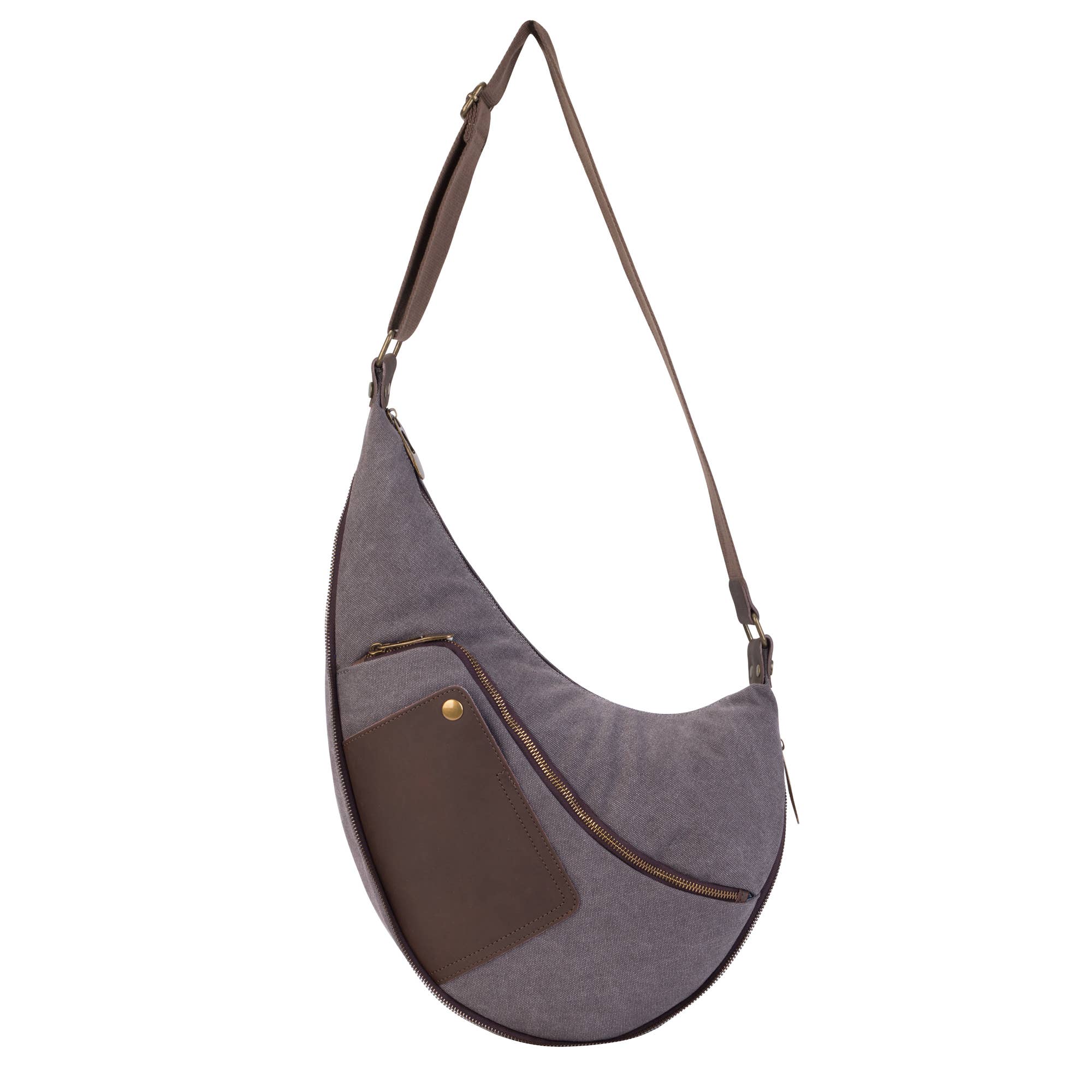 ZEDE PARIS - Vente Sac porté épaule – femme - ANVERS - Sac Bandoulière - Toile et cuir9