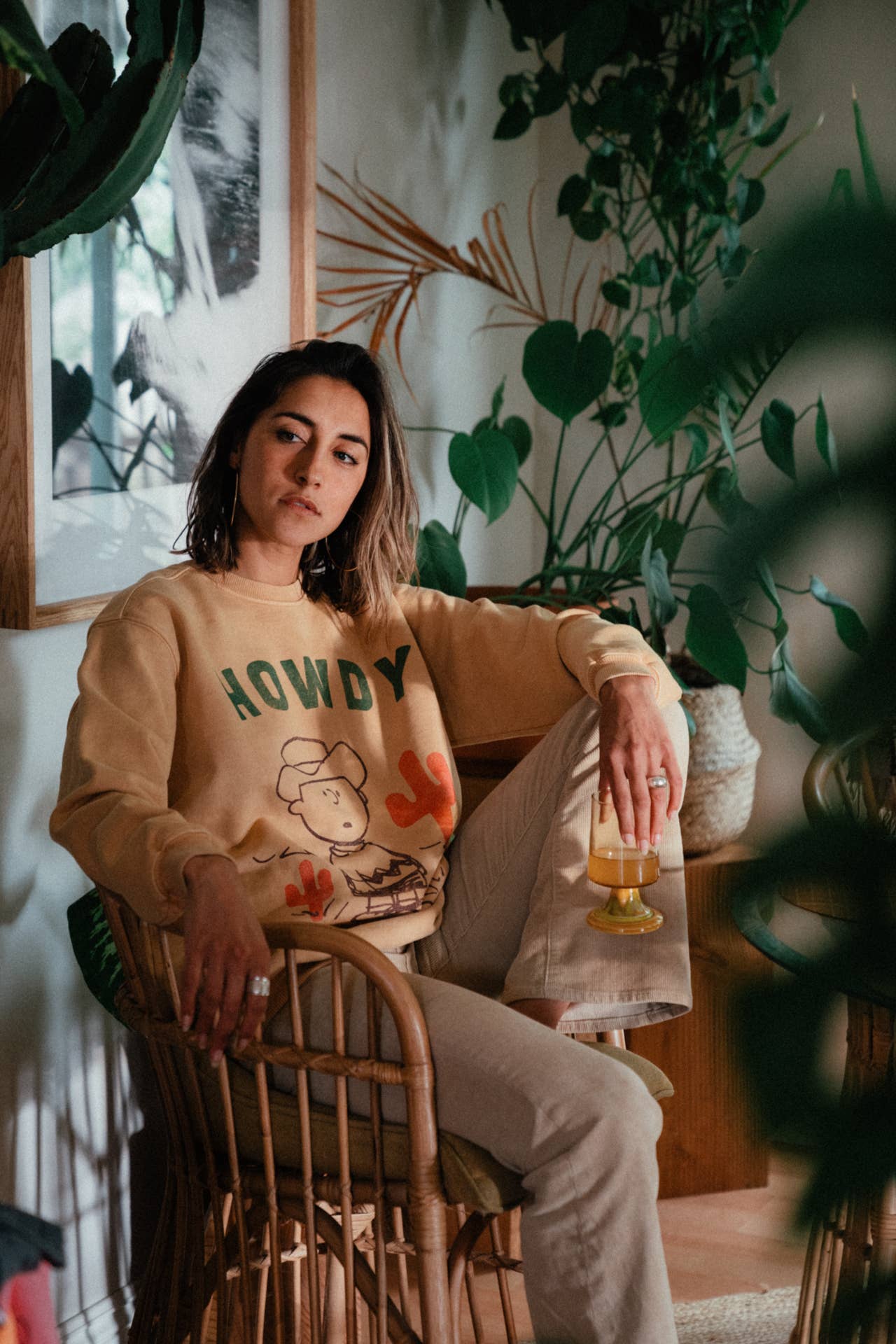 People Of Leisure - Wholesale Graphic Sweatshirt - Women's - Peanuts Cowboy Charlie Sweatshirt4