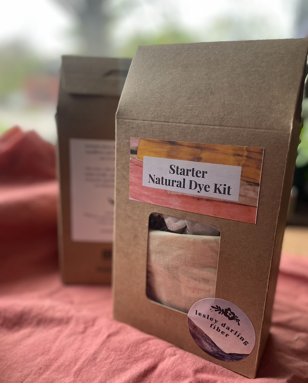 Lesley Darling Fiber - Wholesale DIY Craft Kit - Starter Natural Dye Kit2
