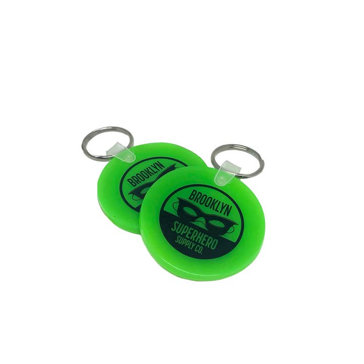 Brooklyn Superhero Supply Co. keychain for wholesale by Brooklyn Superhero Supply Co.