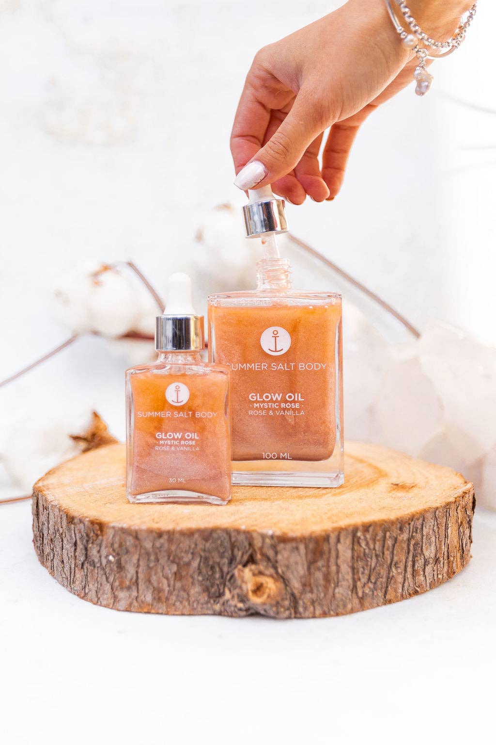 Summer Salt Body - Venta al por mayor Aceites de baño/corporales - Aceite iluminador Mystic Rose - 100 ml4