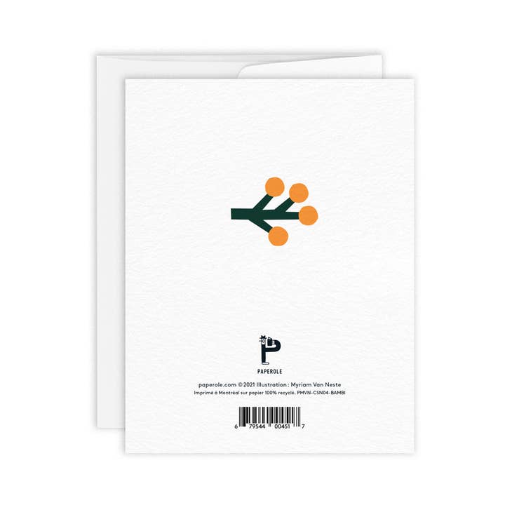 Paperole - Wholesale Christmas Card - BAMBI — Greeting Card3