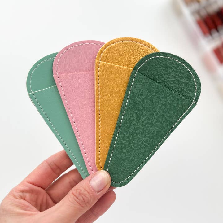 Matryoshka Doll Shop - Wholesale Embroidery/Cross Stitch Supplies - Scissors sheaths, small scissors case, leather sleeve1