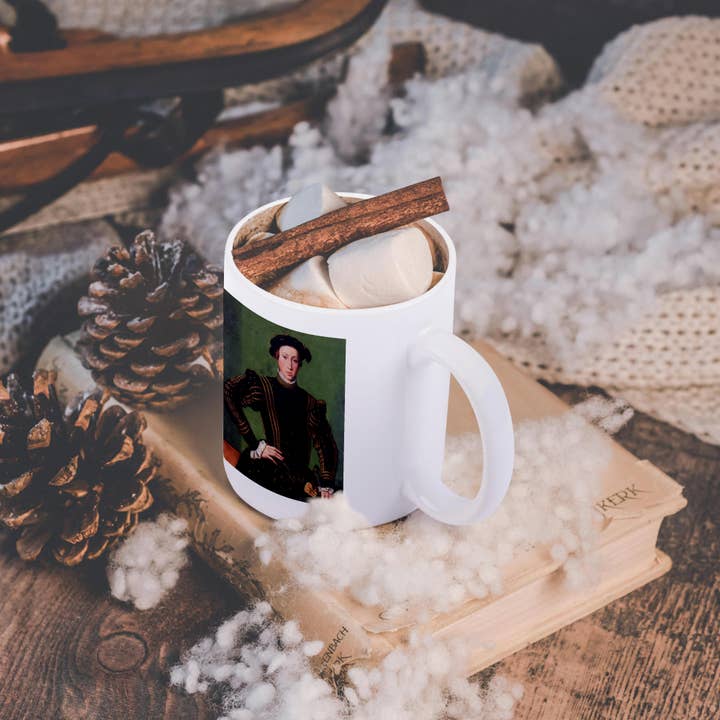 3dRose - Wholesale Coffee Mug - 3dRose, Maximillian of Austria, c. 1544 by Guillaume Scrots, Mug11