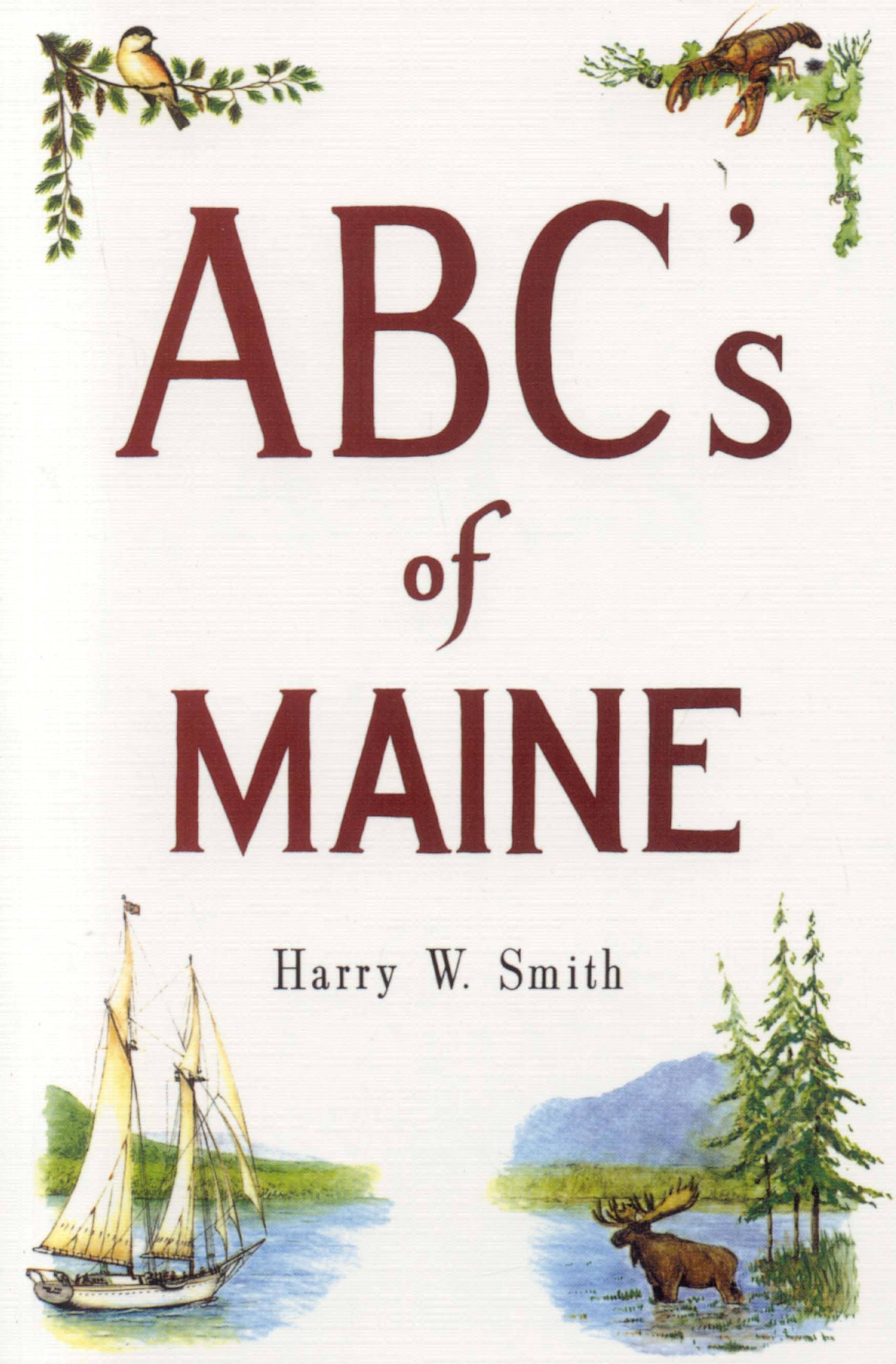 REMOVED BRAND - Wholesale Preschool Book (3-5) - ABC's of Maine