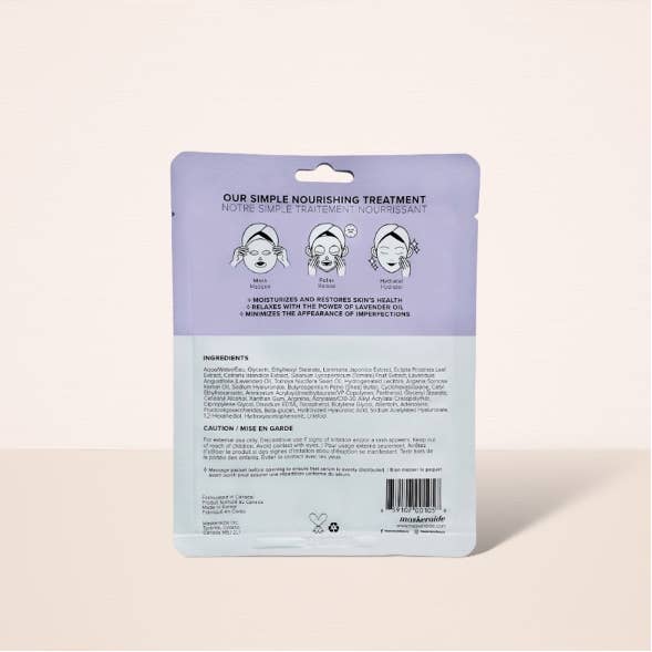 Maskeraide - Wholesale Skincare face mask - Beauty Restore Nourishing Sheet Mask3