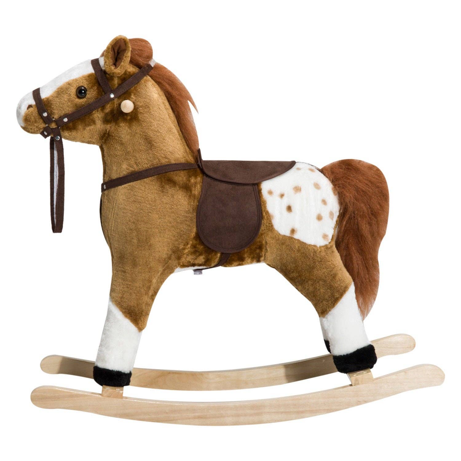 39F Inc. - Wholesale Rocking Horse - Kids - Plush Rocking Horse with Saddle and Sounds for Kids2
