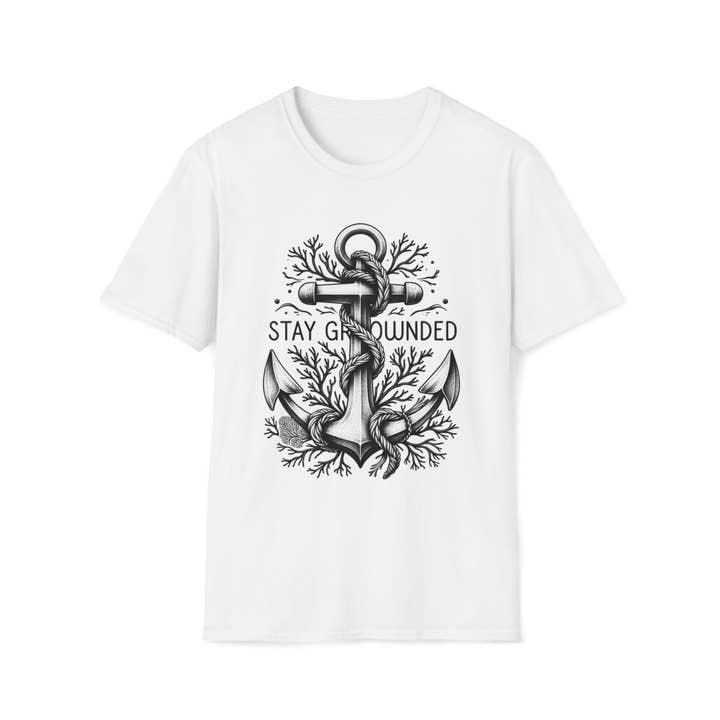 Stay Grownded Unisex Softstyle T-Shirt for wholesale by StickMuze