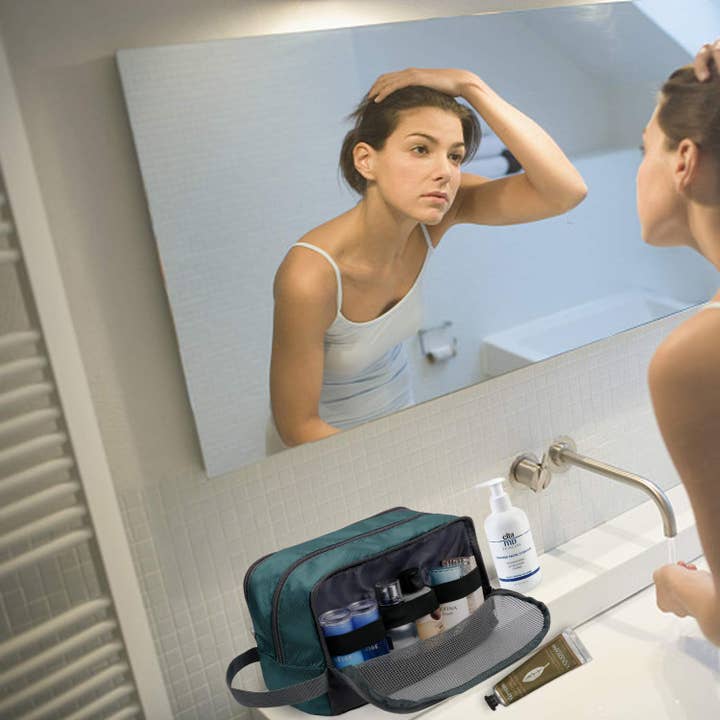 wandf - Wholesale Toiletry Bag - Unisex - Toiletry Bag Hanging Dopp Kit Water Resistant Shaving Bag23