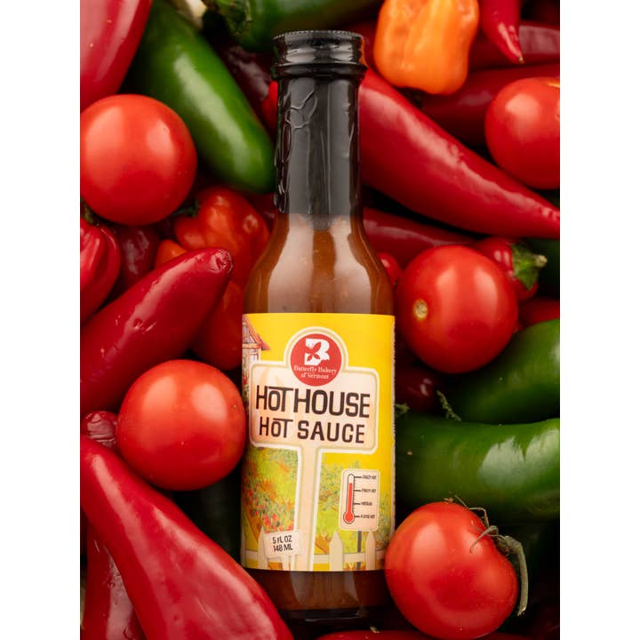 Butterfly Bakery of Vermont - Wholesale Hot Sauce - Hot House Hot Sauce 5oz 1