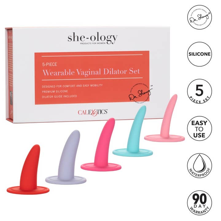 CalExotics - Wholesale Sex Toy - She-ology® 5-piece Wearable Vaginal Dilator Set