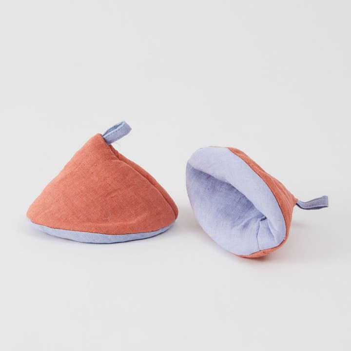 shesay - Wholesale Oven mitt/pot holder - Corn holder layered linen 2pcs10