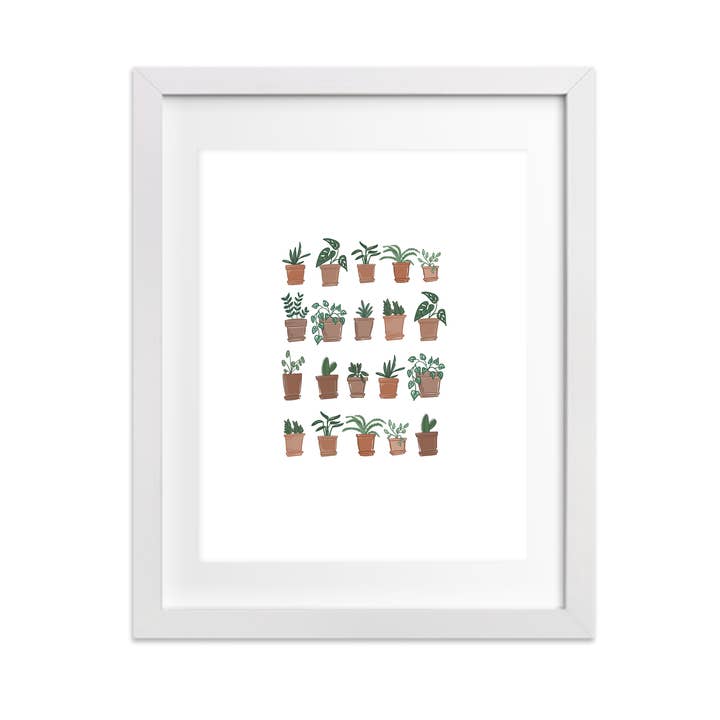 Instead of Ashes - Wholesale Art Print - Potted Plants, Houseplants - 8x10 Print1