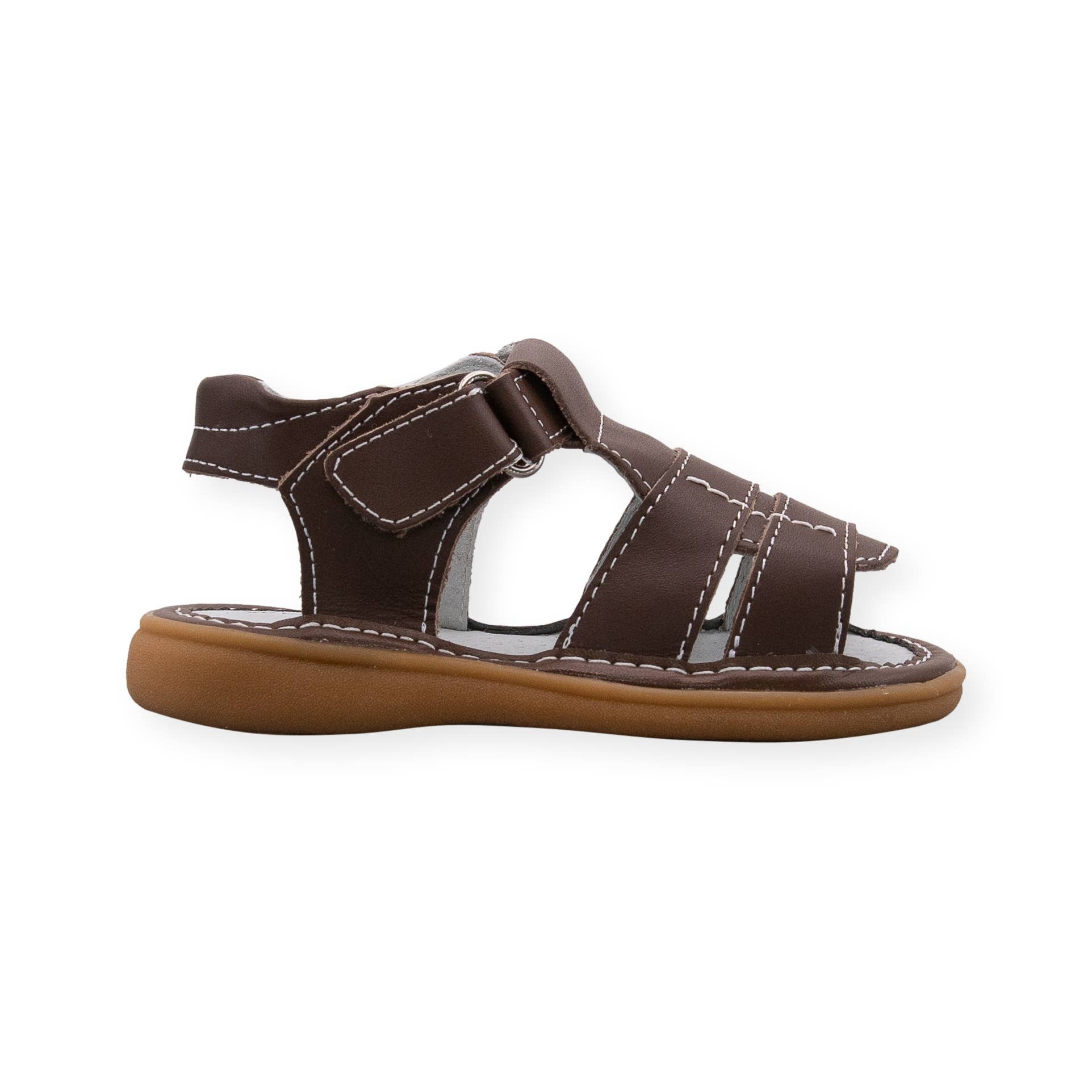 Wee Squeak Shoes – wholesale Sandals – Kids – Liam Brown Sandal1