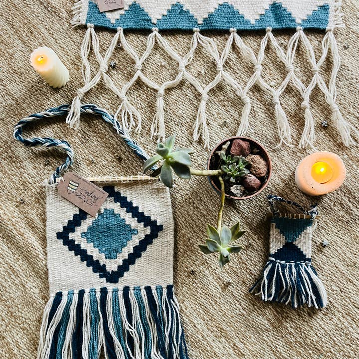 Tassel Banner--Winter Collection for wholesale by Woven With Hope