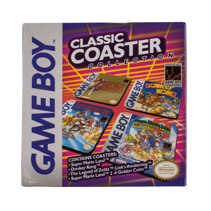 Out of the blue KG - Wholesale Coasters - Cork coasters, Gameboy - Classic Collection,1