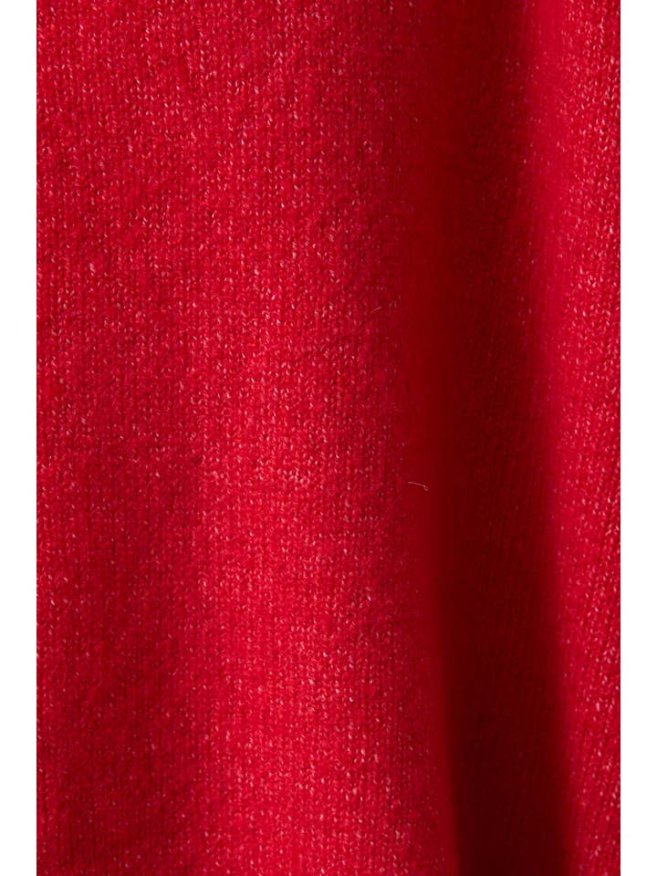 LE LIS - Wholesale Cardigan - Women's - LONG SLEEVE CREW NECK SWEATER CARDIGAN63