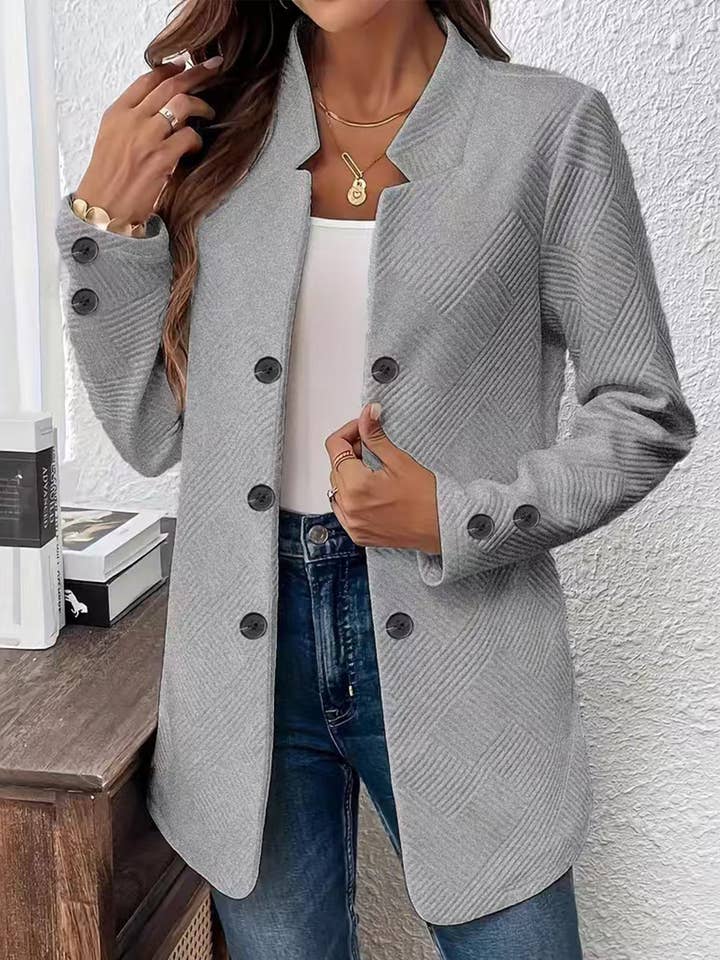 Lovenne - Wholesale Jacket - Women's - Three double-button jacket and suit3