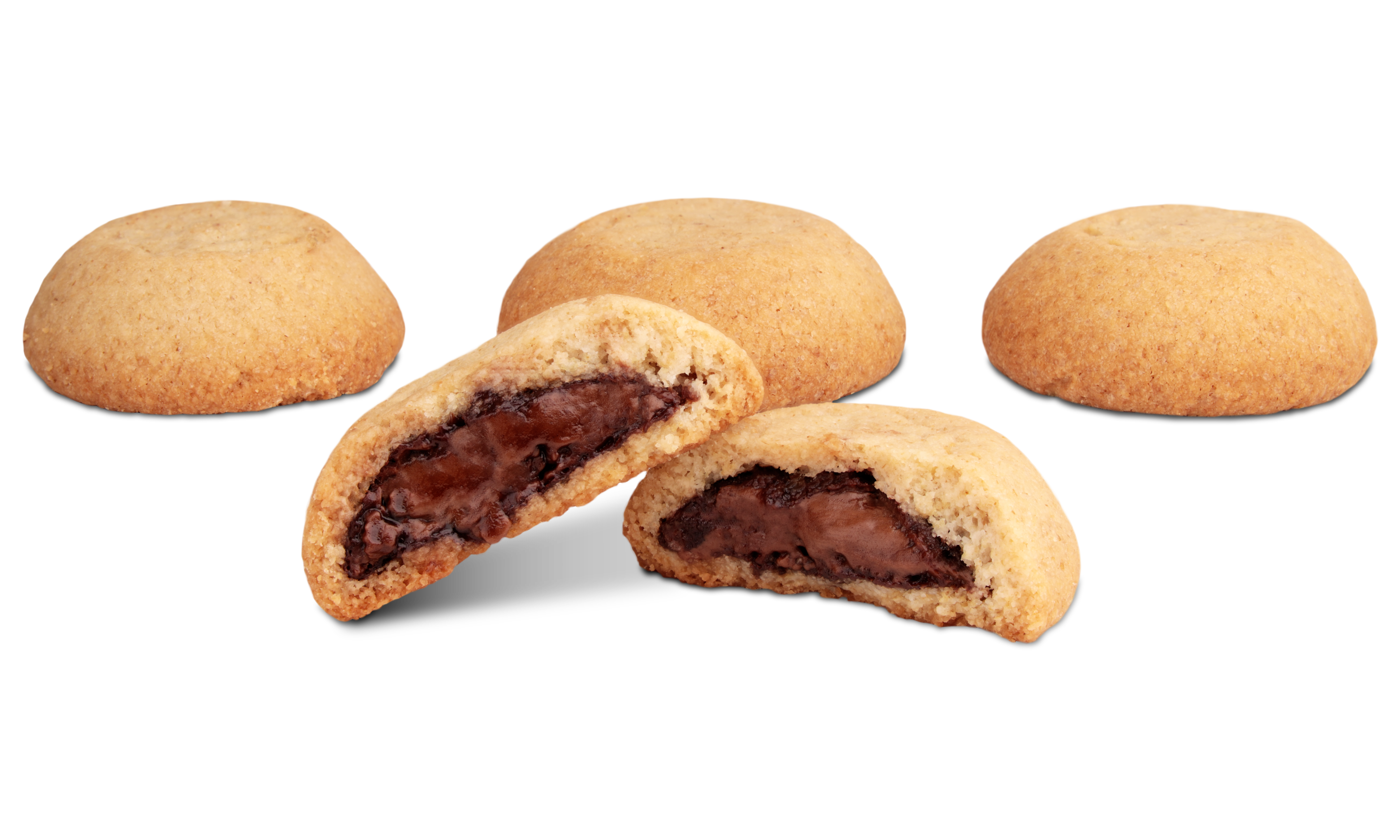 Rhythm108 - Wholesale Cookie - Hazelnut Chocolate Praline Filled Biscuit Share bag 135g1